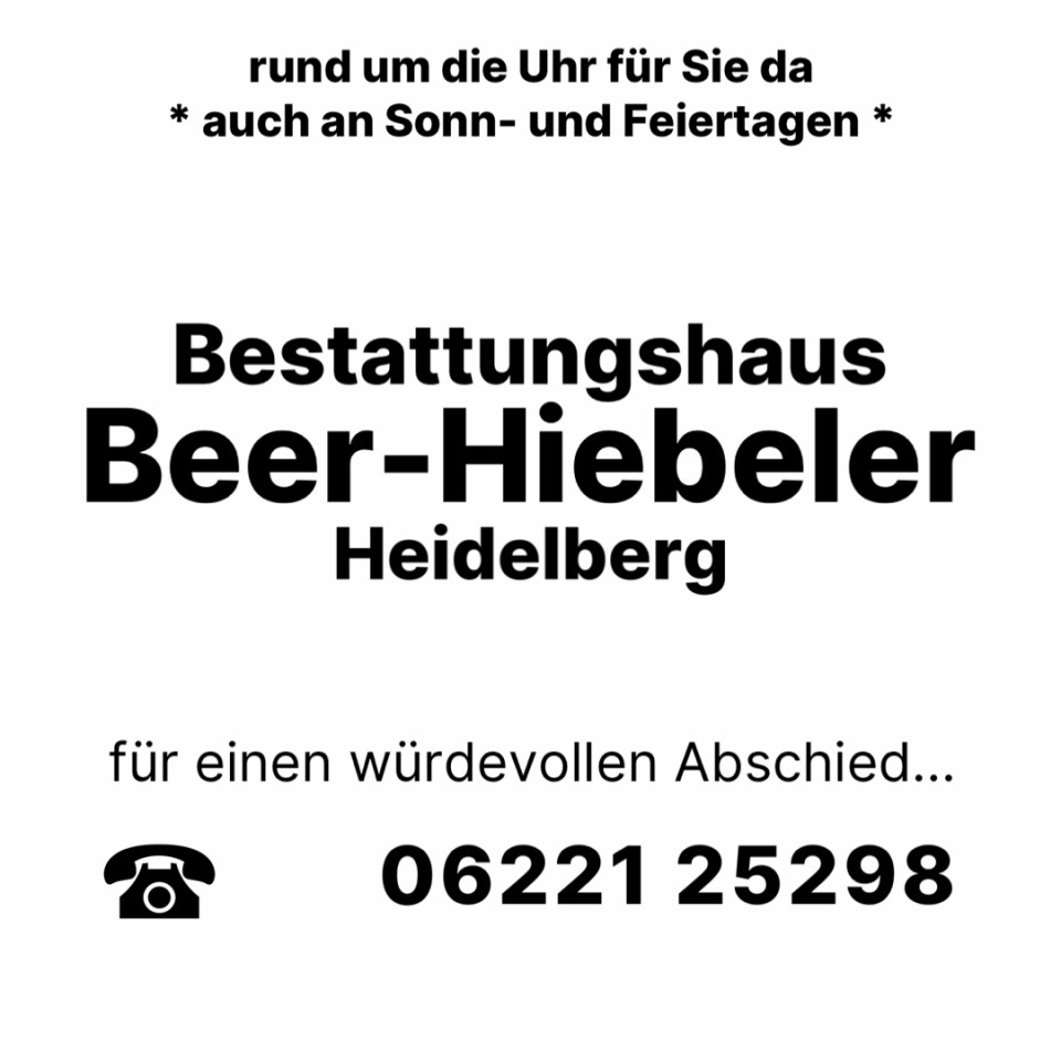 Bestatter Heidelberg